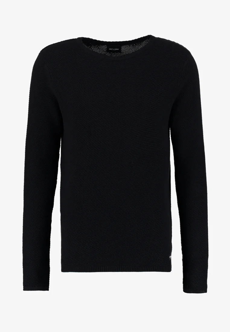 Suéter de cuello redondo con estructura ONSDAN de Only & Sons
