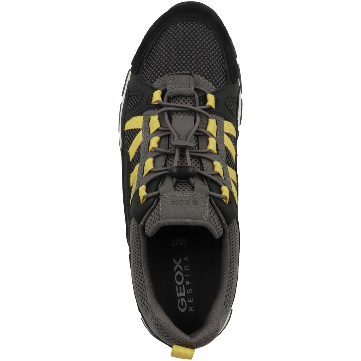 Geox U Delray A Sneaker low schwarz