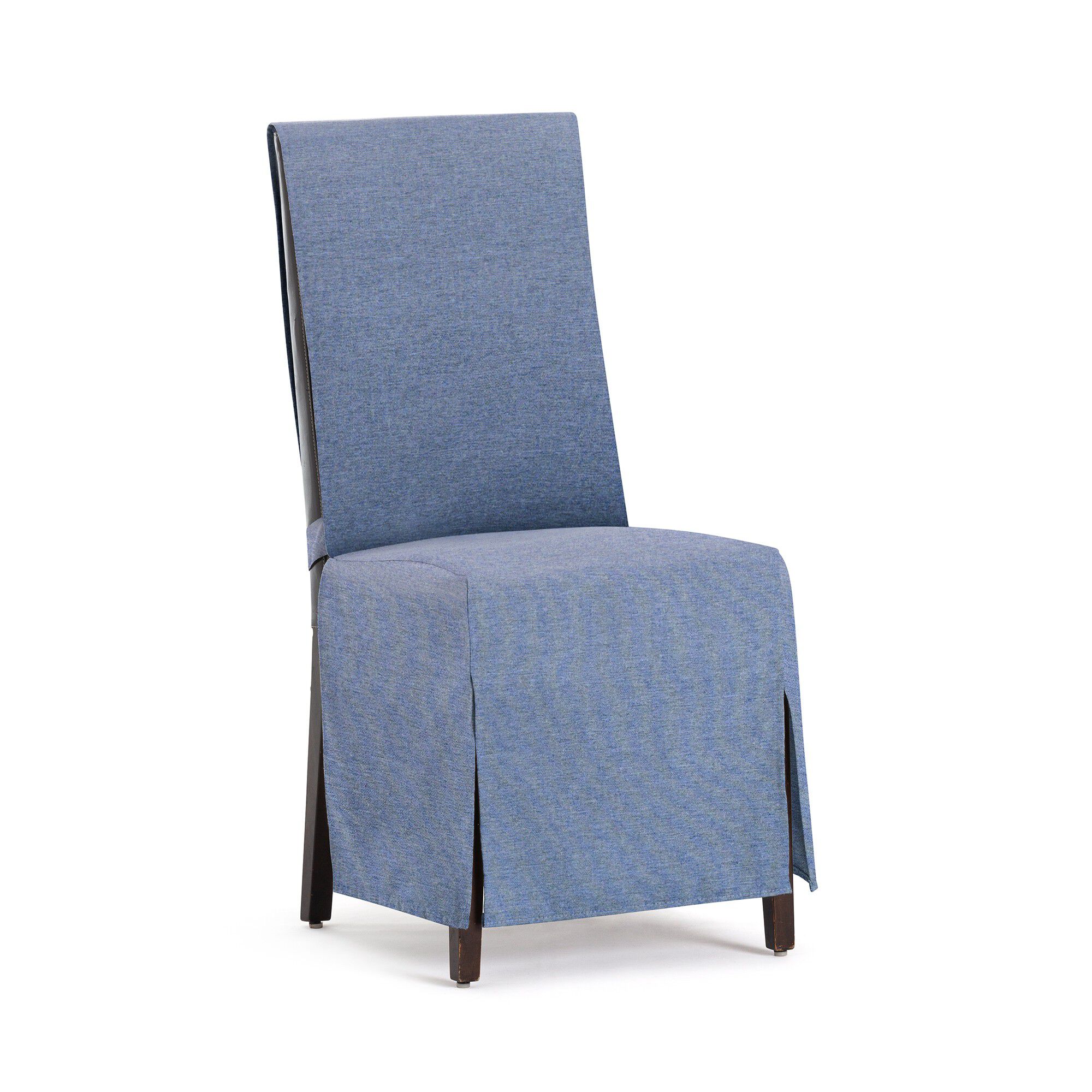 Housse chaise unie 