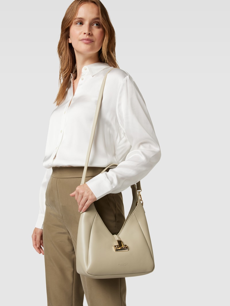 Handtasche in Leder-Optik Modell 'GIORA' in schilf