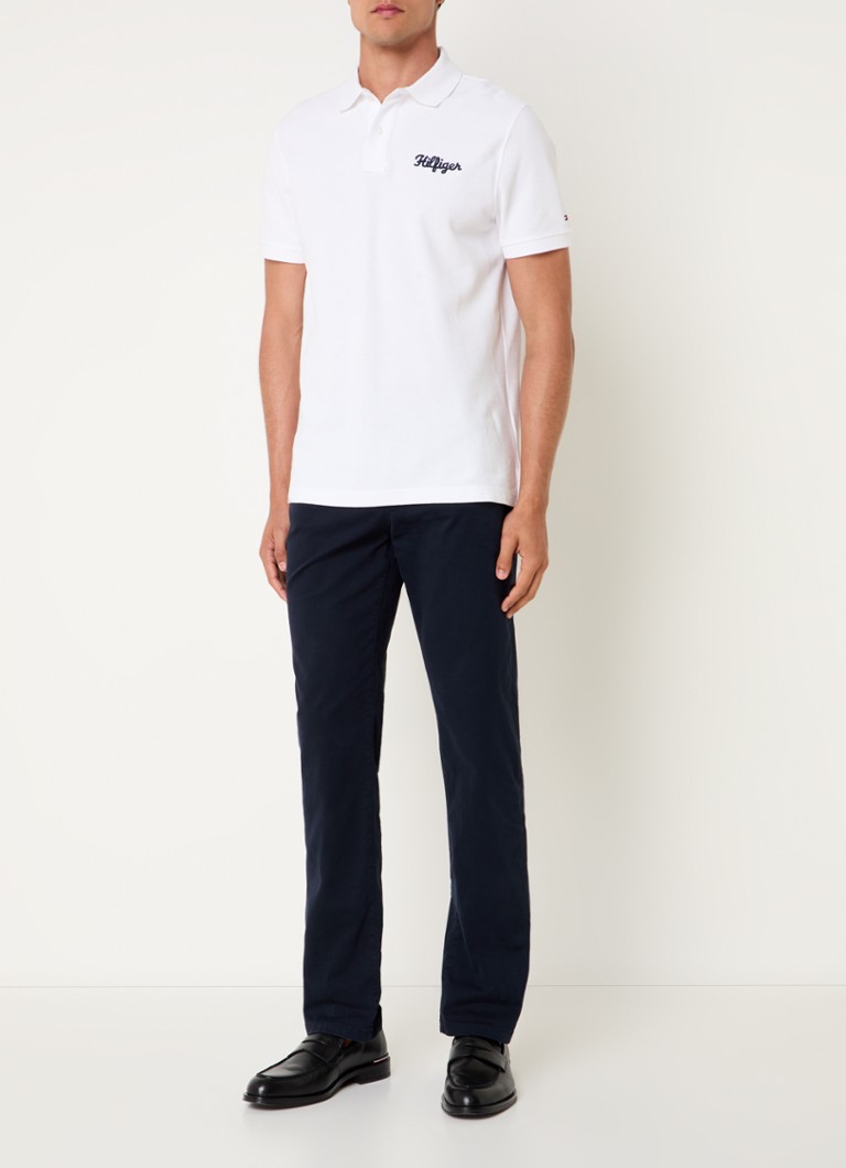 Pantaloni chino Tommy Hilfiger Denton cu croială dreaptă și buzunare laterale