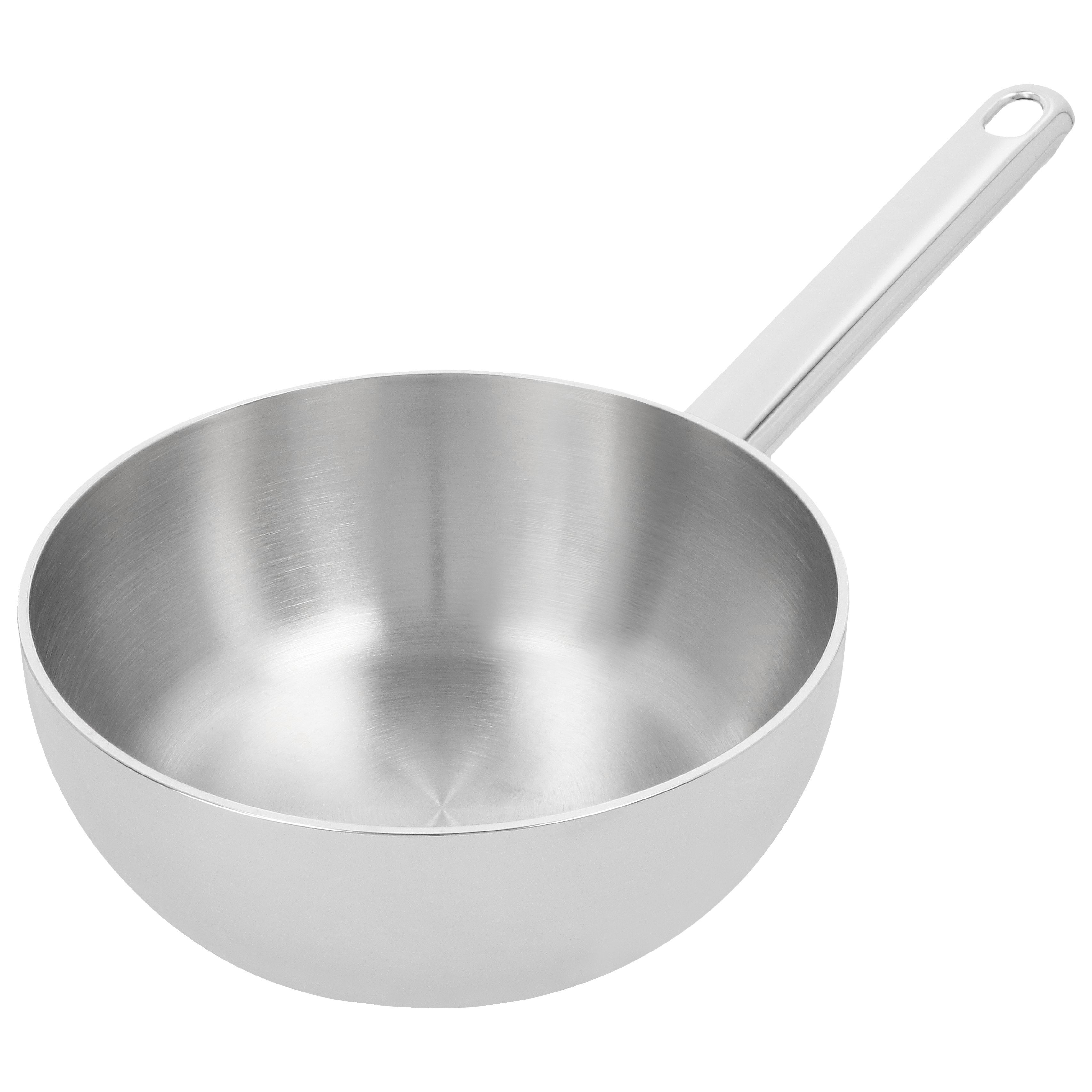 Konische Sauteuse ohne Deckel 18 cm, 18/10 Edelstahl