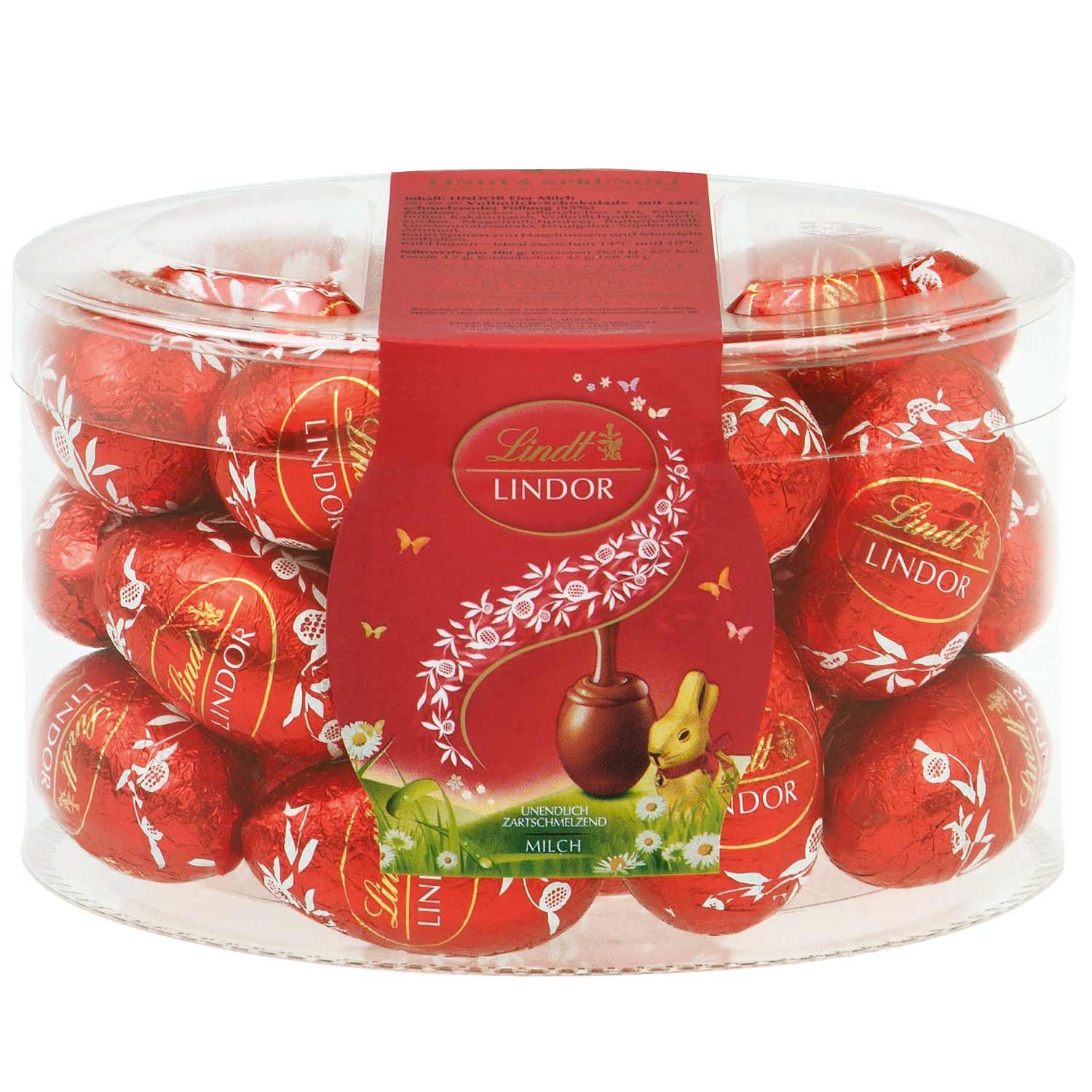 Lindt Lindor Vollmilch-Eier 25er
