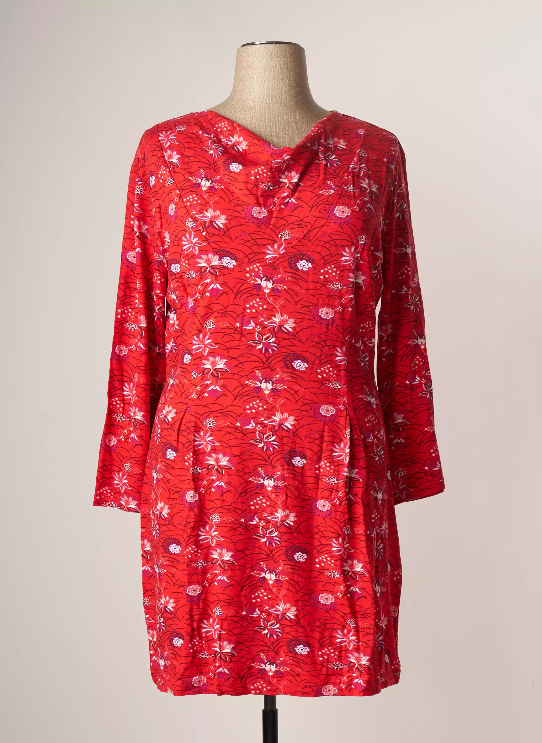 La Fiancee Du Mekong Robes Mi Longues Femme couleur rouge