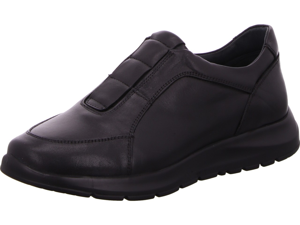 DIVERSE Komfort Slipper schwarz