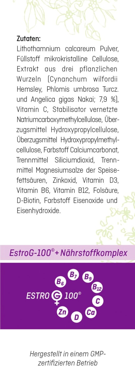 EstroG-100 + Vitamine + Mineralien 60 St., 65 g