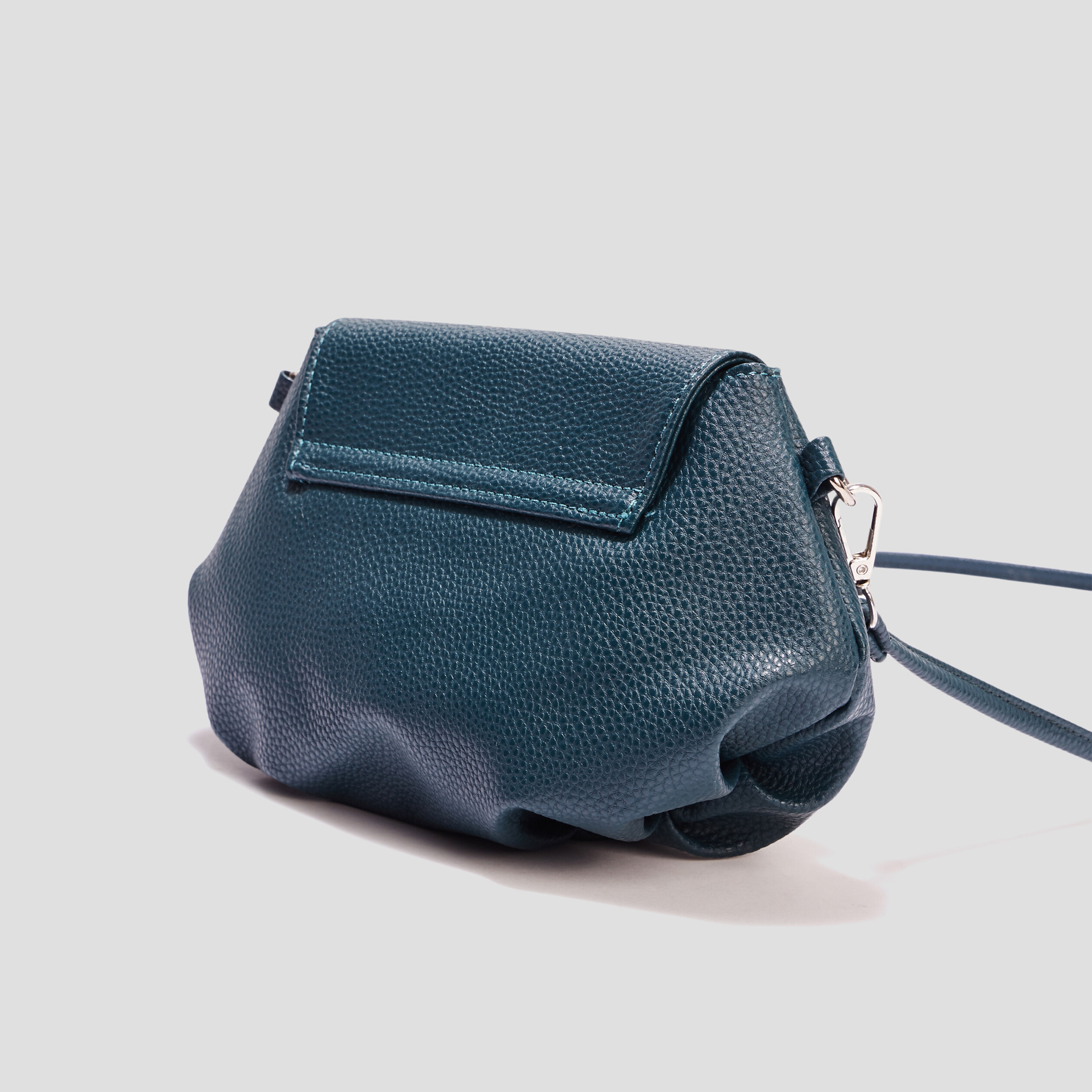 Sac besace bleu canard femme | La Halle