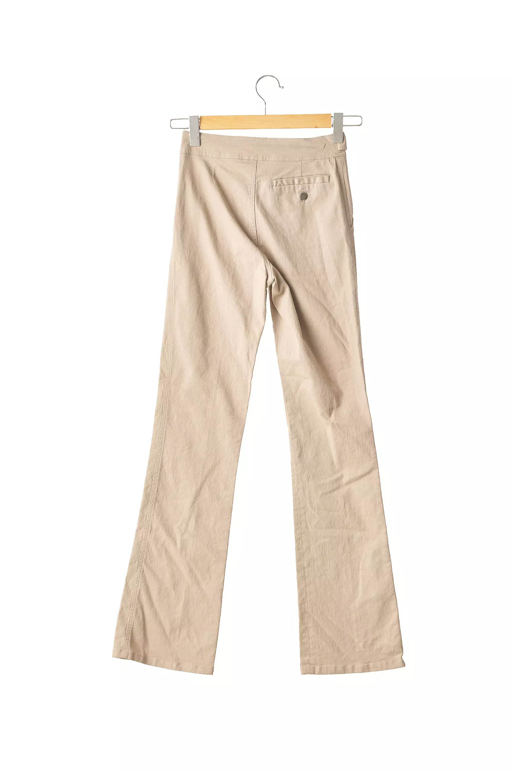 Irie Wash Pantalons Flare Femme couleur beige