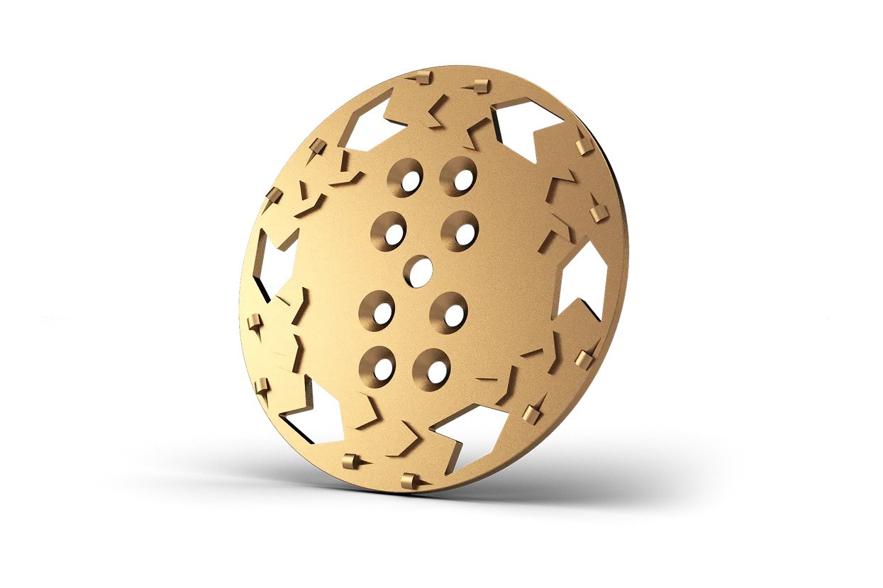Tête de ponçage Husqvarna 534247801 Elite-Grind Disc T-Rex pour ponceuses à sol BGS250 et BG250