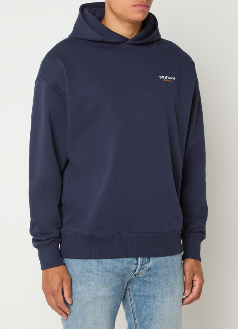 Denham Mantra hoodie with logo and back print