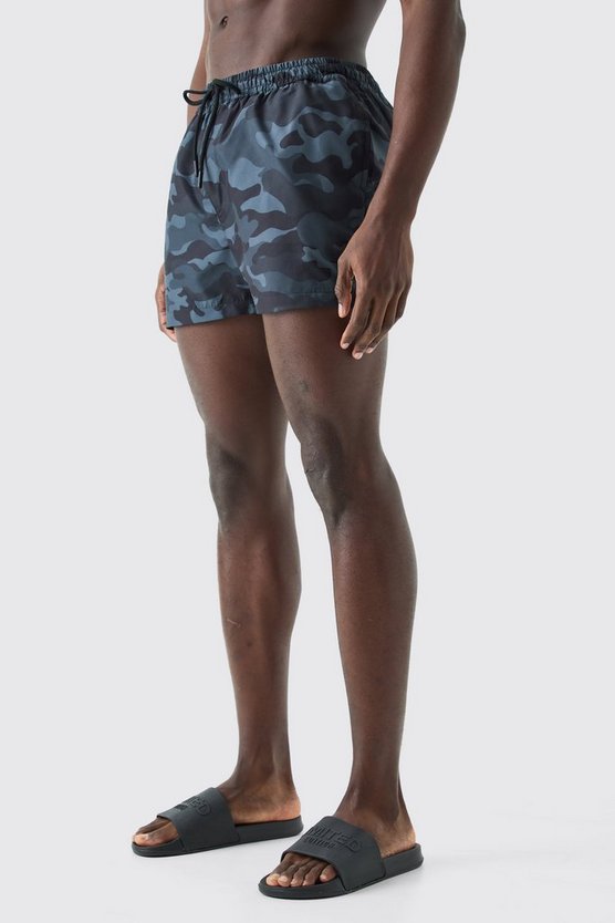 Kurze Camouflage Badehose