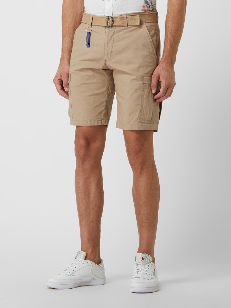 Cargoshorts mit Stretch-Anteil in beige