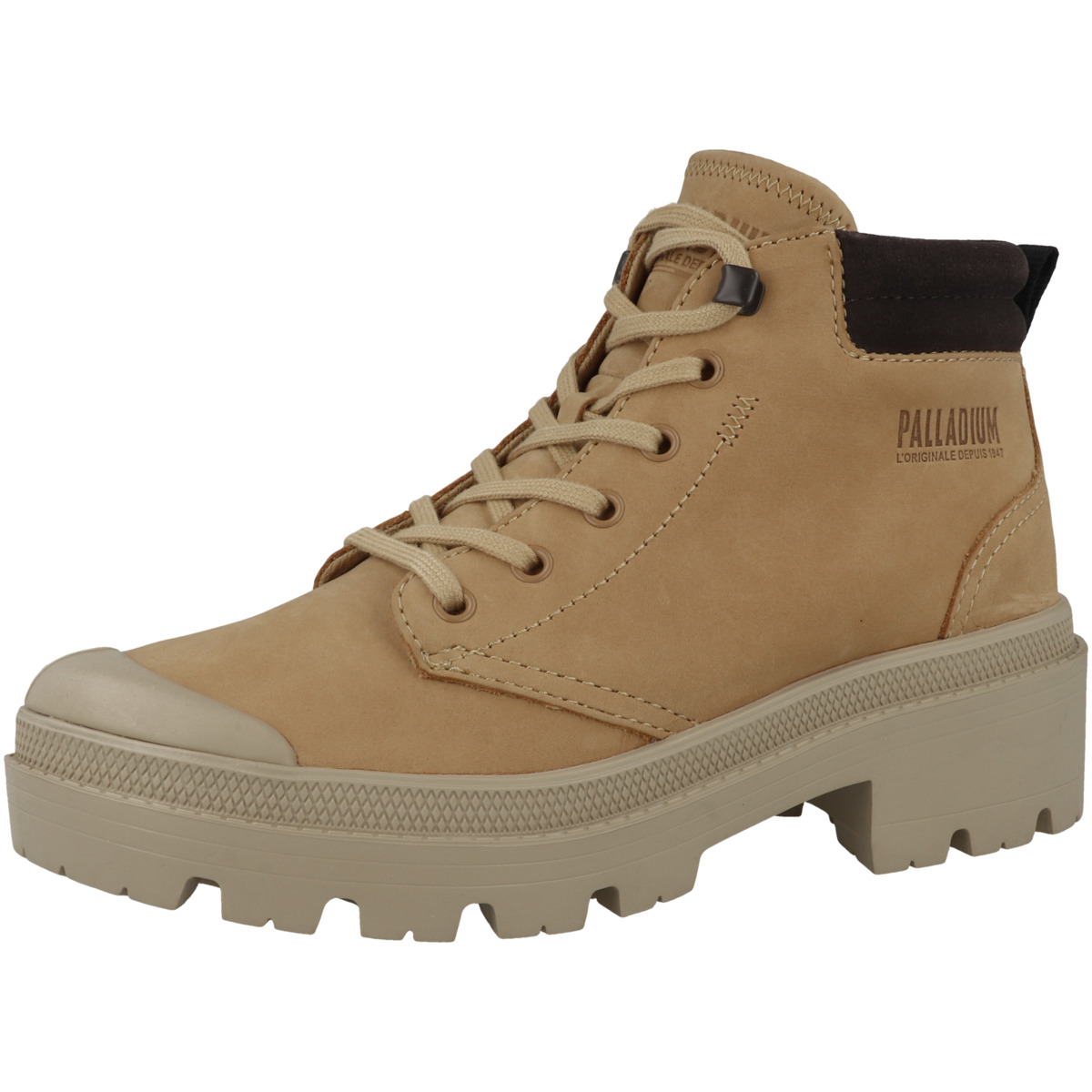 Palladium Pallabase Lo Cuff Schnürboots gelb