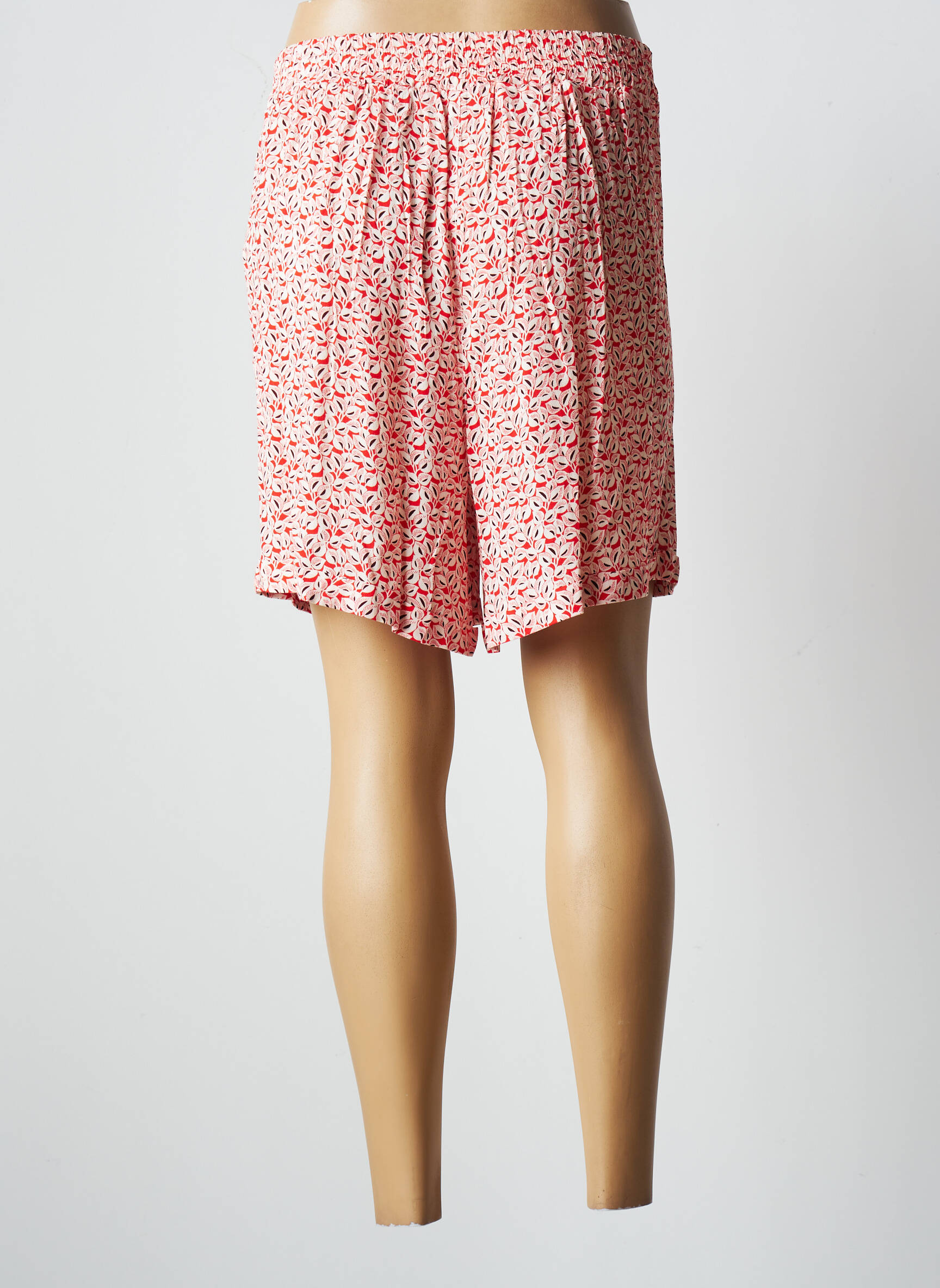 C Est Beau La Vie Bermudas Femme couleur rouge