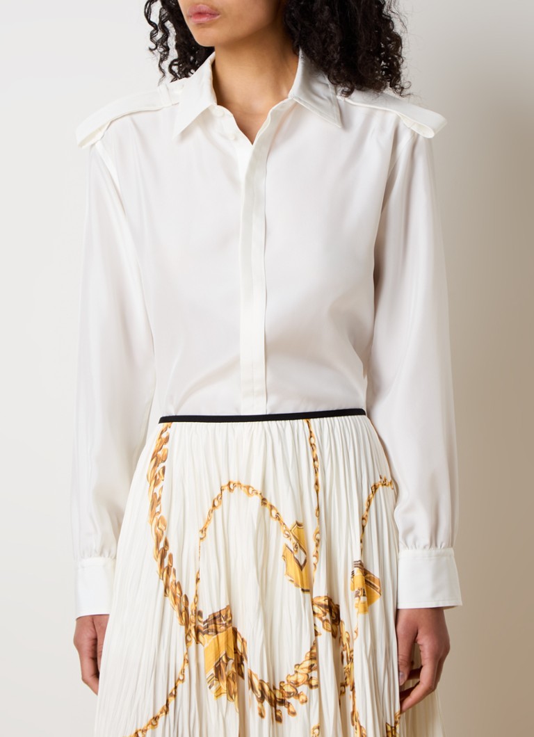 Burberry  Runway blouse van zijde