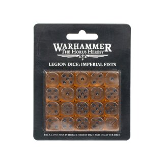 Horus Heresy: Imprial Fist Legion Dice (31-45)