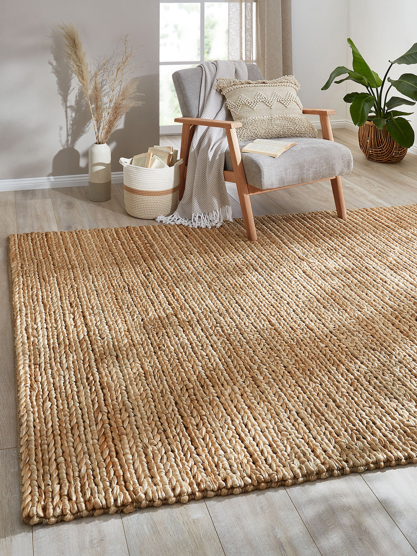 Natora Jute-Teppich, Natur