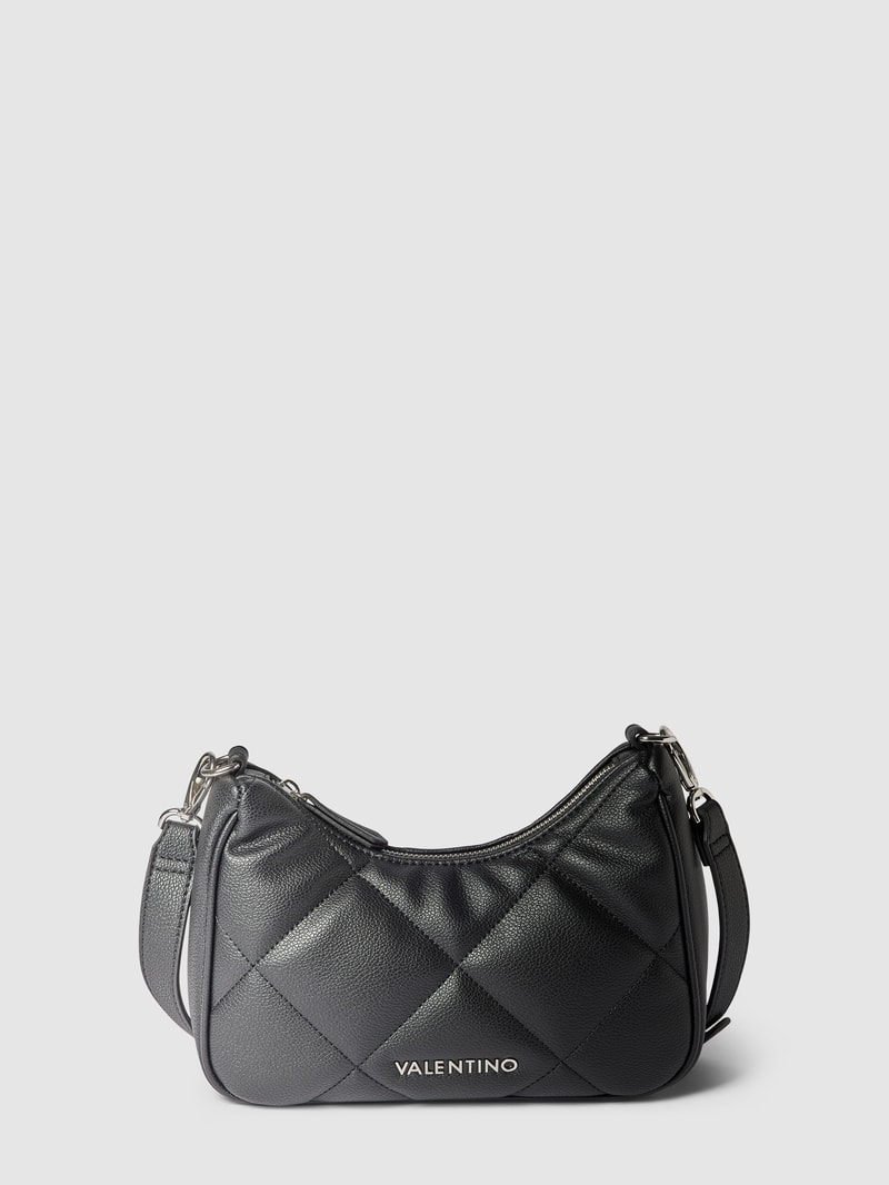 Shoulder Bag in Leder-Optik Modell 'COLD' in schwarz