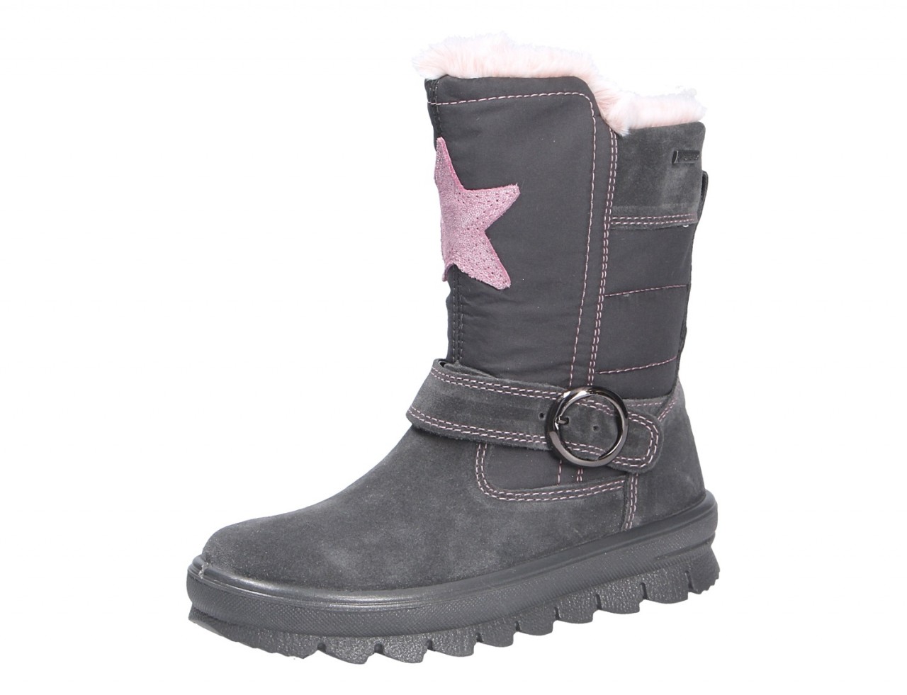 SUPERFIT Stiefel Mädchen grau Schuh Textil  FLAVIA