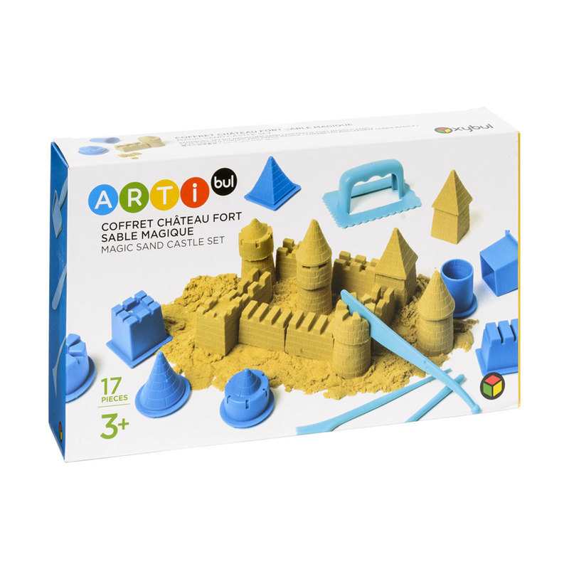 Coffret sable magique château fort Oxybul