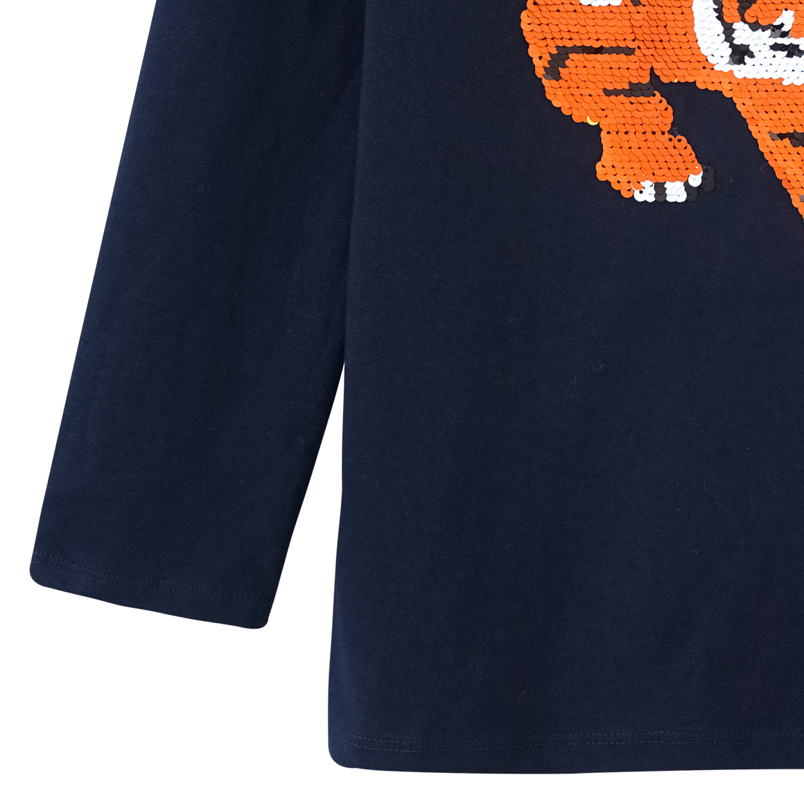 Jungen Langarmshirt mit Wendepailletten