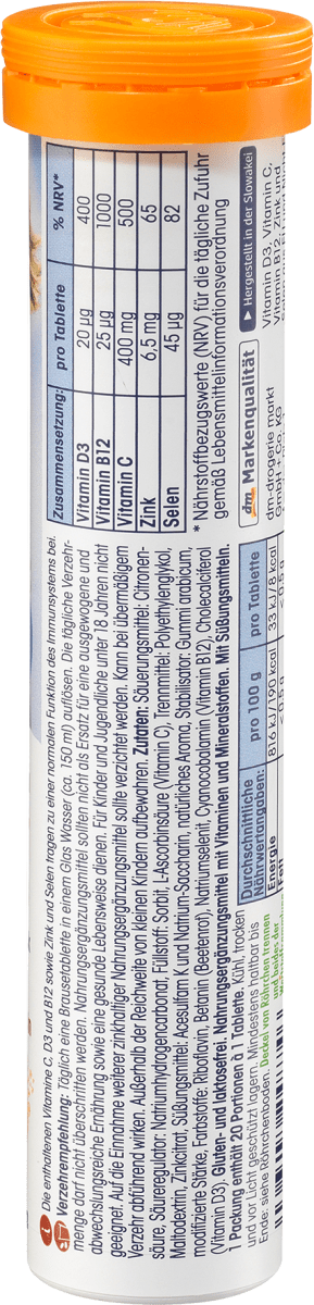 Immun Fit Brausetabletten 20 St., 80 g