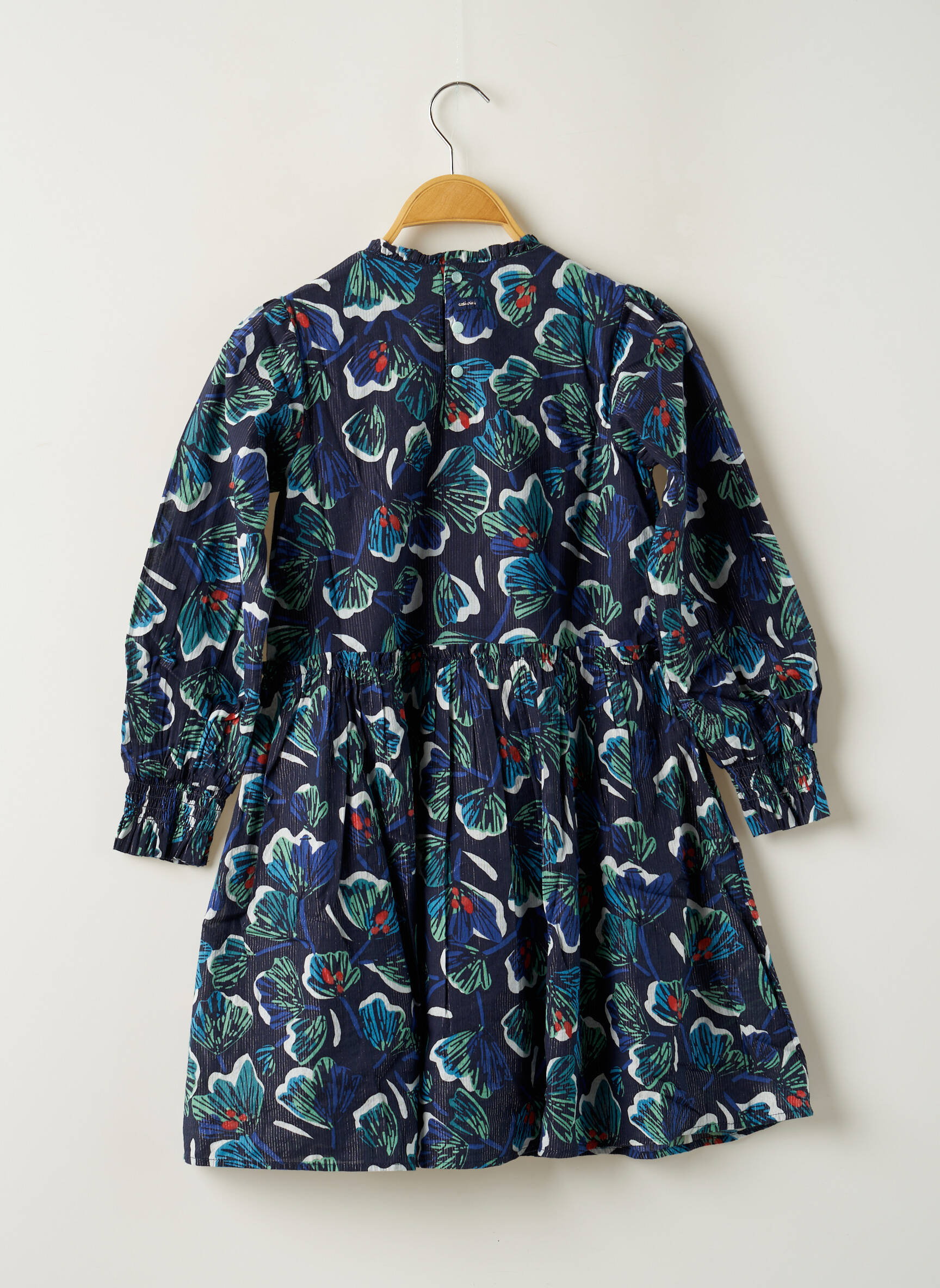 Catimini Robes Mi Longues Fille couleur bleu
