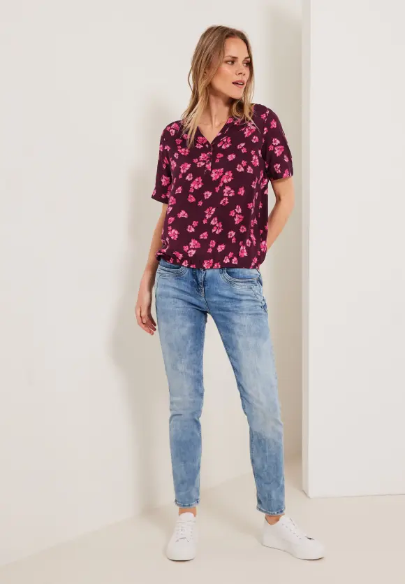 CECIL Bluse mit Blumenprint