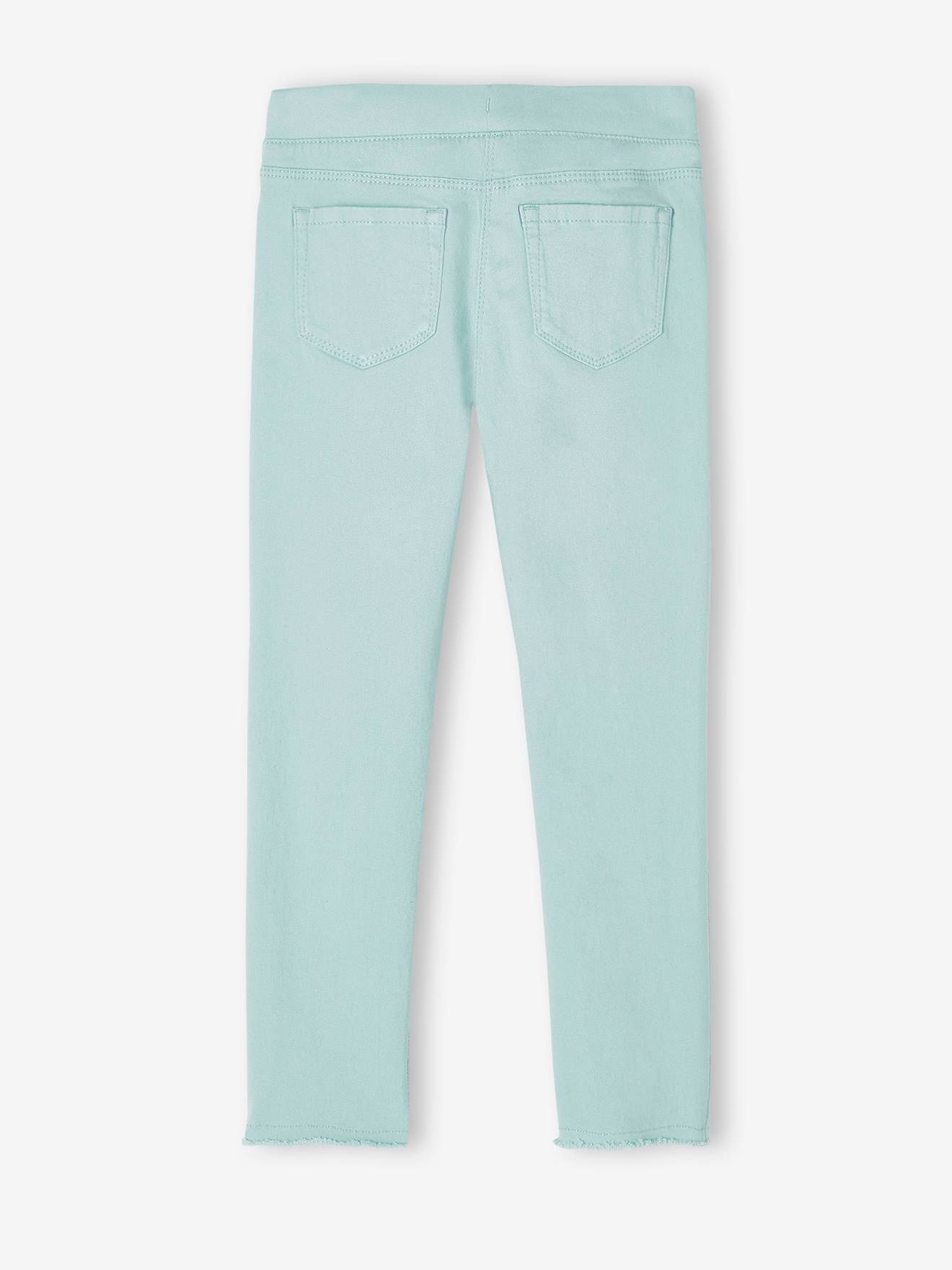 Tregging couleur fille caramel