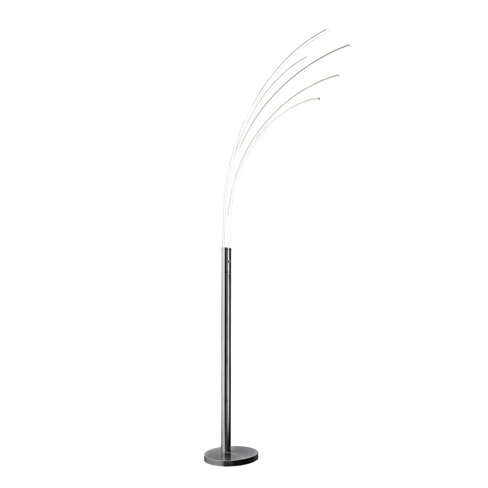 LED-Bogenstehleuchte, 5 flammig