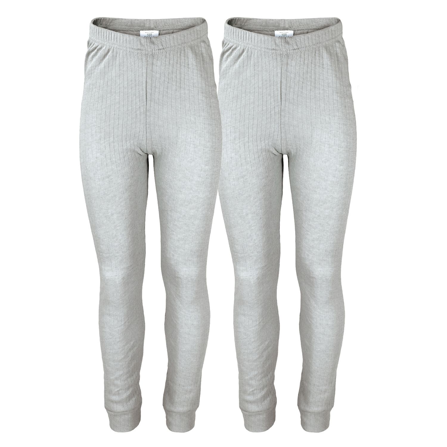 Black Snake Cuddle Grau 2er-Pack Kinder Thermounterhose