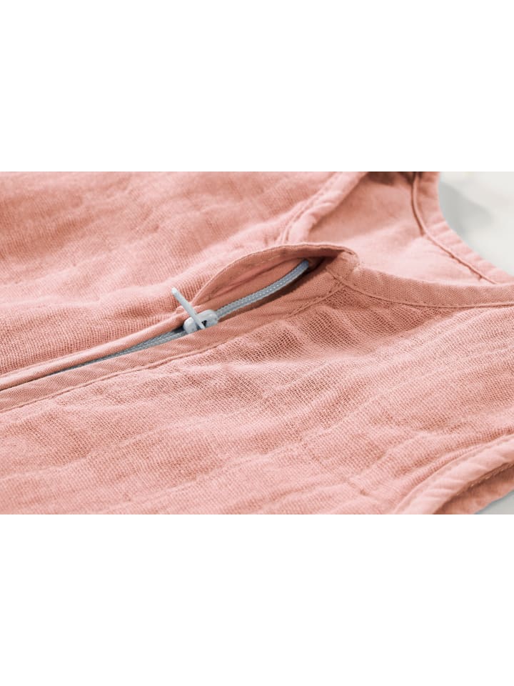 Kinderhaus Blaubär Alvi Mull-Schlafsack TOP in Uni Pink günstig kaufen