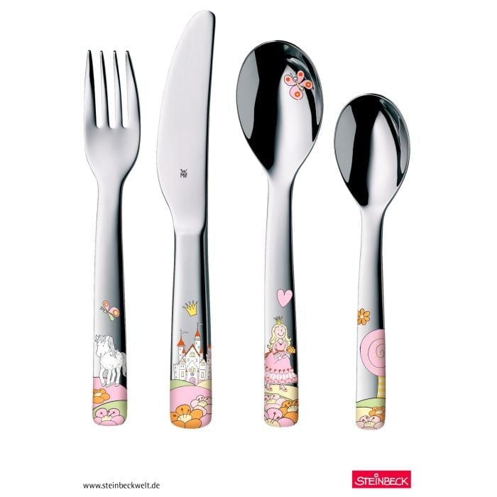 Kinderbesteck-Set Prinzessin Anneli, 4-teilig