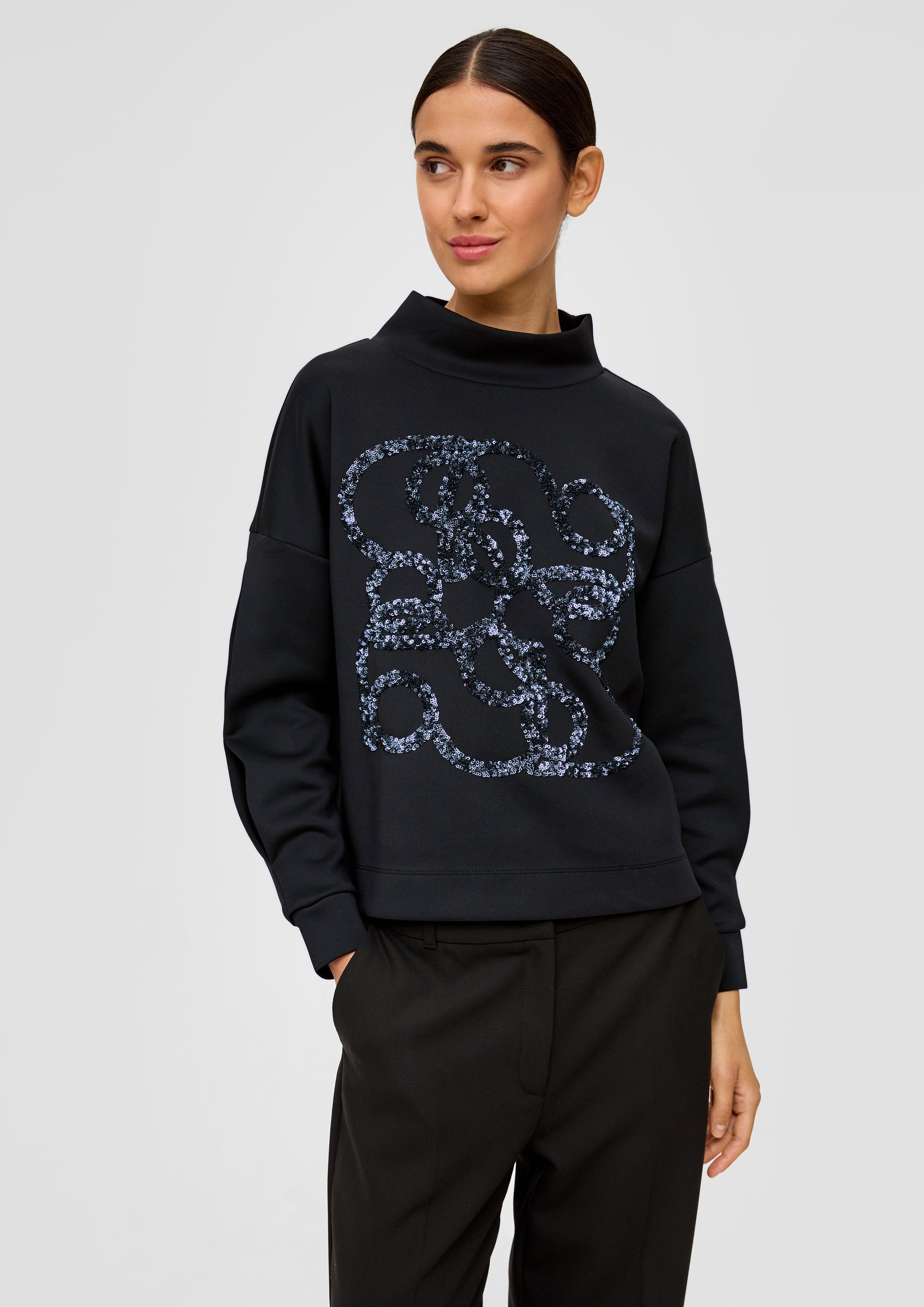 Sweatshirt mit Pailletten-Artwork  2138366-99D4