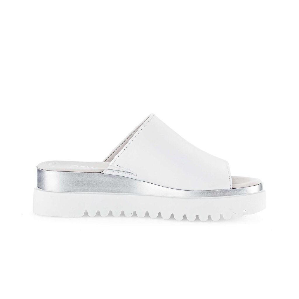 Gabor fashion Pantolette weiß