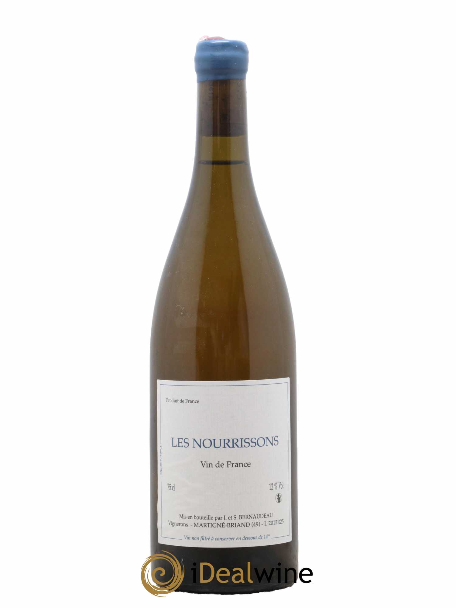 Vin de France Les Nourrissons Stéphane Bernaudeau  2015 - Lot de 1 Bouteille