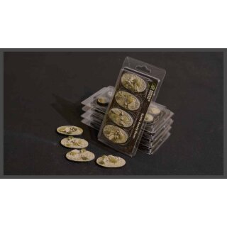 Arid Steppe Bases, Oval 60mm Battle Ready (4)