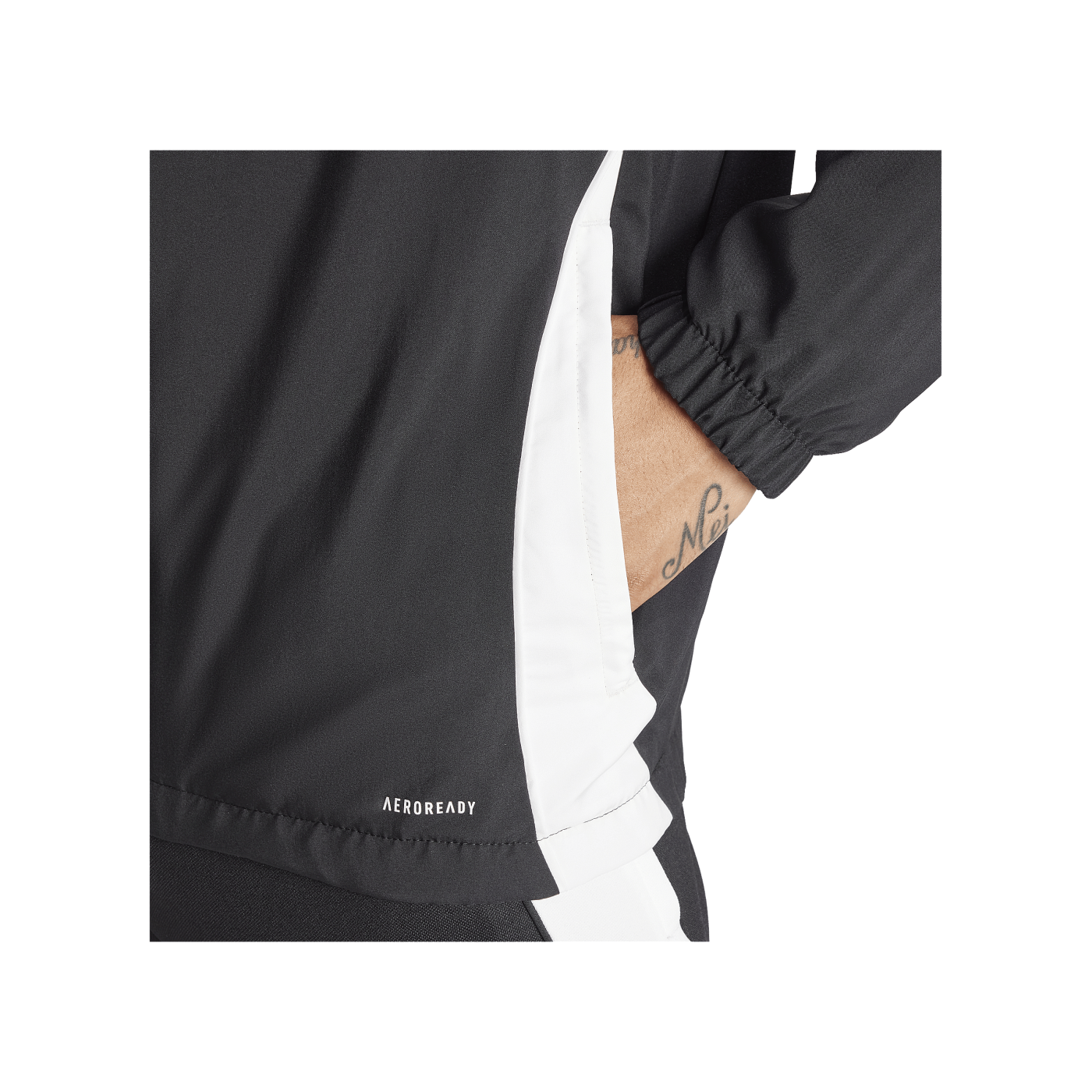 adidas Tiro 24 Windbreaker Schwarz Weiss