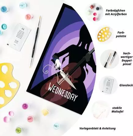 CreArt Wednesday - Malen nach Zahlen für Erwachsene