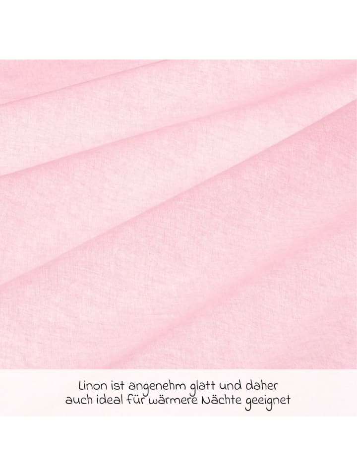 Makian Bettwäsche 80 x 80 cm - Uni Rosa in rosa günstig kaufen onesize