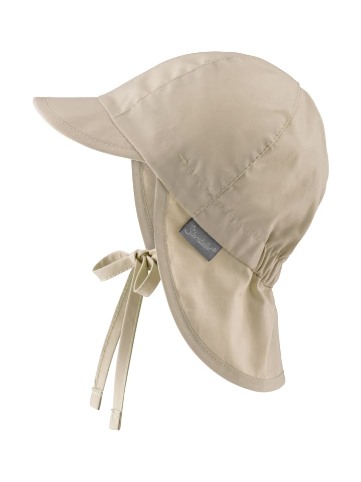 Sterntaler Schirmmütze mit Nackenschutz Basic in beige günstig kaufen