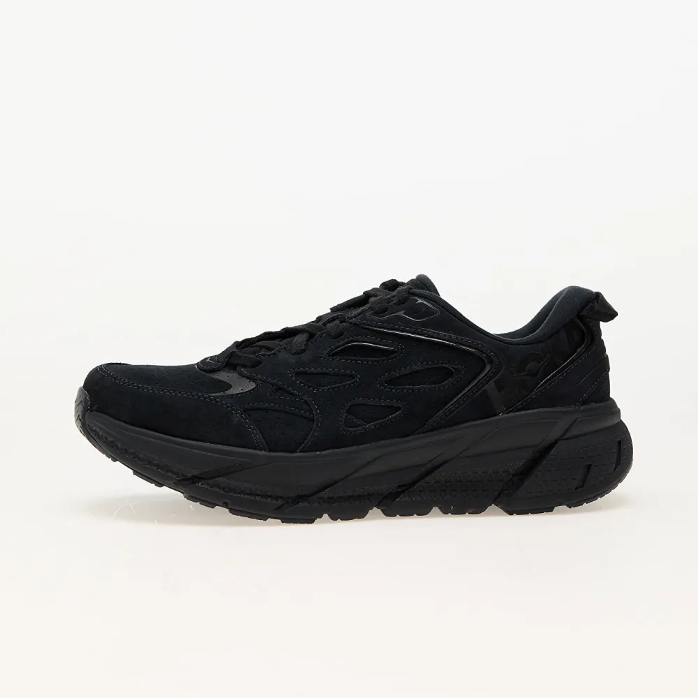 Hoka Clifton L Suede 1122571-BBLC / schwarz