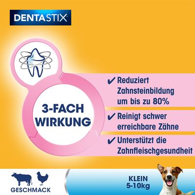 Zahnpflege Snack: Pedigree Dentastix für kleine Hunde (5-10 kg)