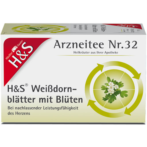 H&S Weissdornblättertee m.Blüten Btl.  20X1.6 g  Filterbeutel