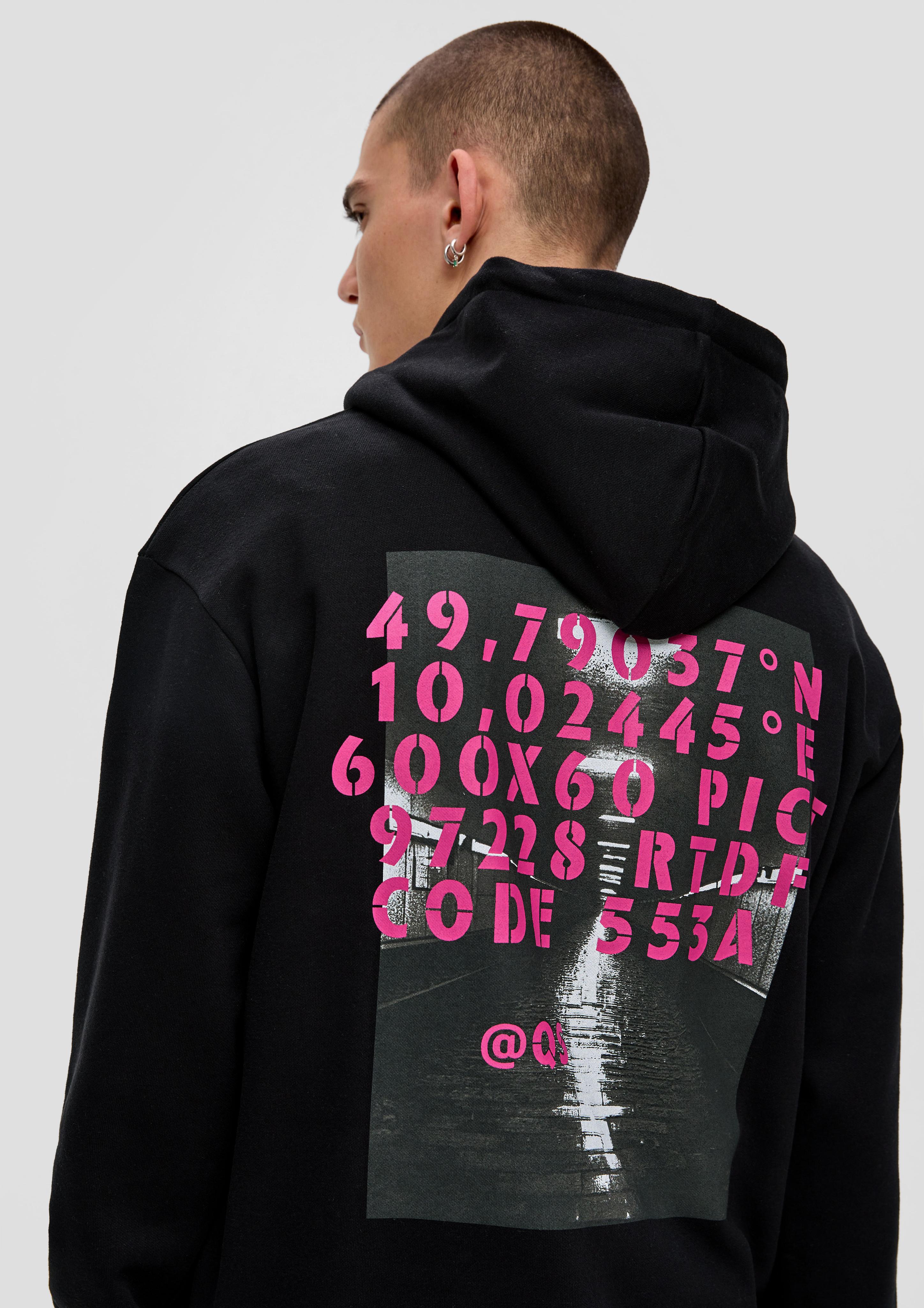 Sweatshirt mit Front- und Backprint  2138605-99D0
