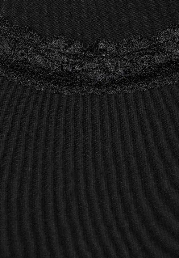 Street One Top mit Spitzendetail
