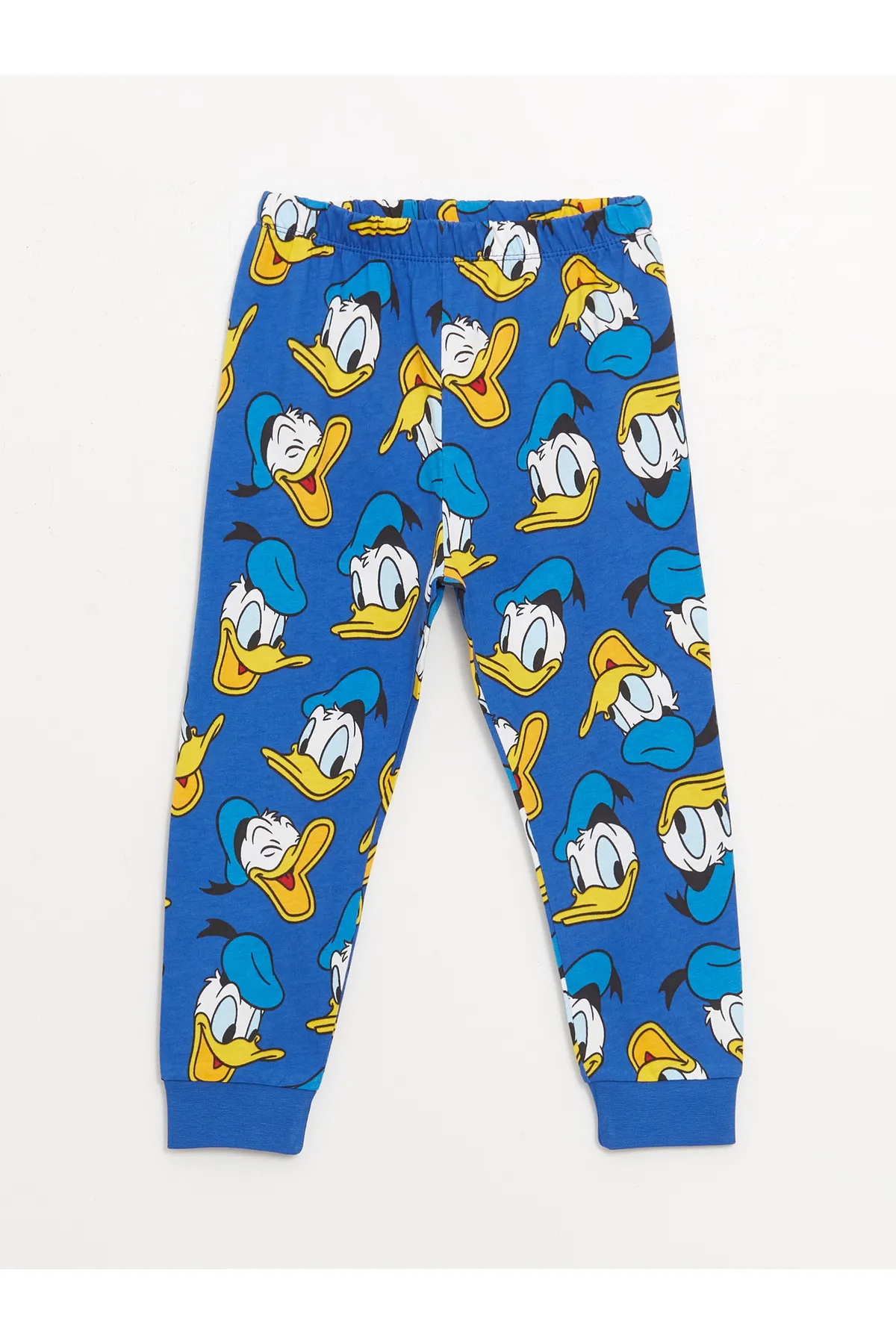 LC Waikiki  Langarm-Pyjama-Set für Jungen mit Rundhalsausschnitt und Donald Duck-Aufdruck