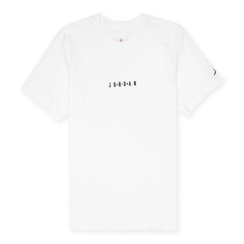 JORDAN EMB Air Crew T-Shirt white/black/black