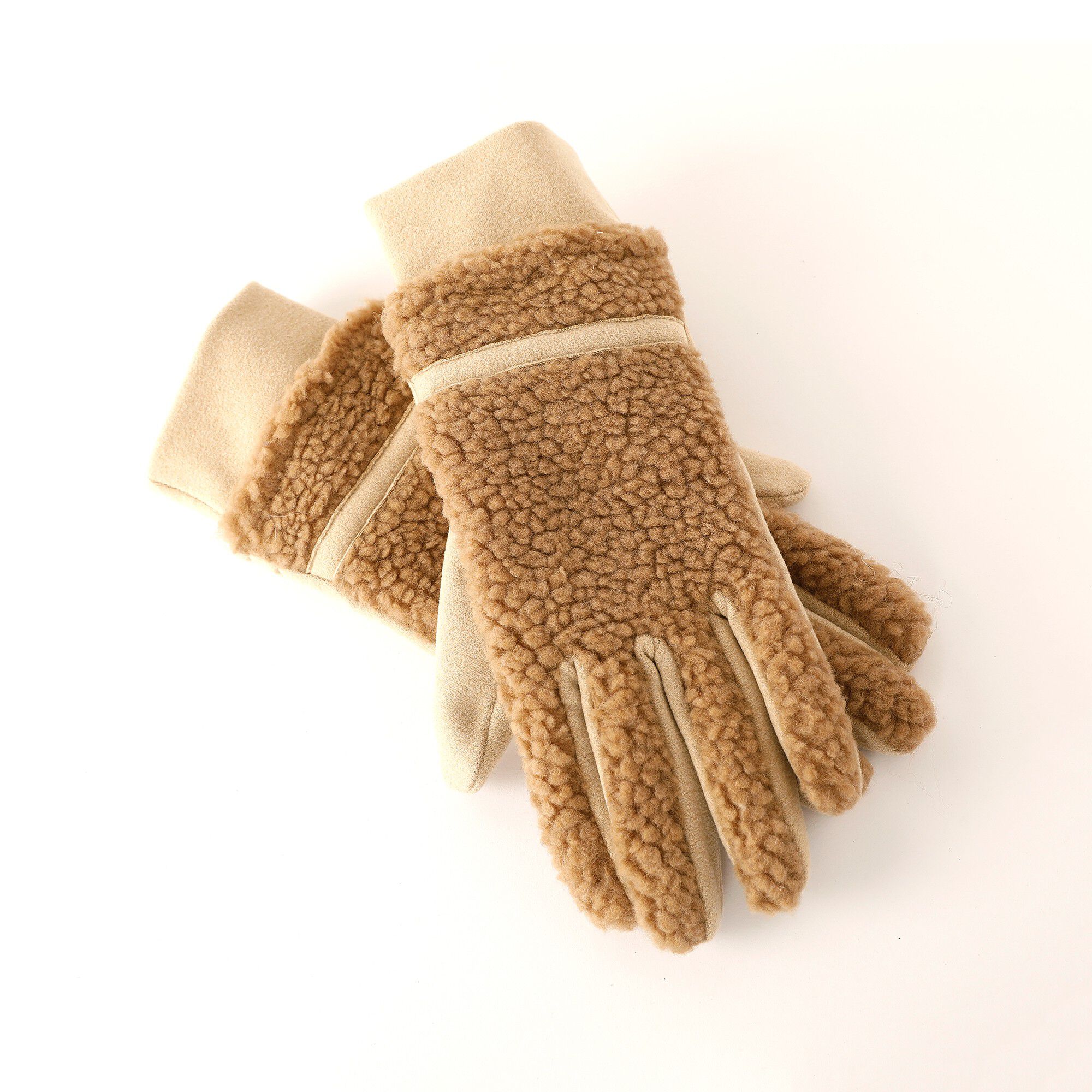 Gants en sherpa