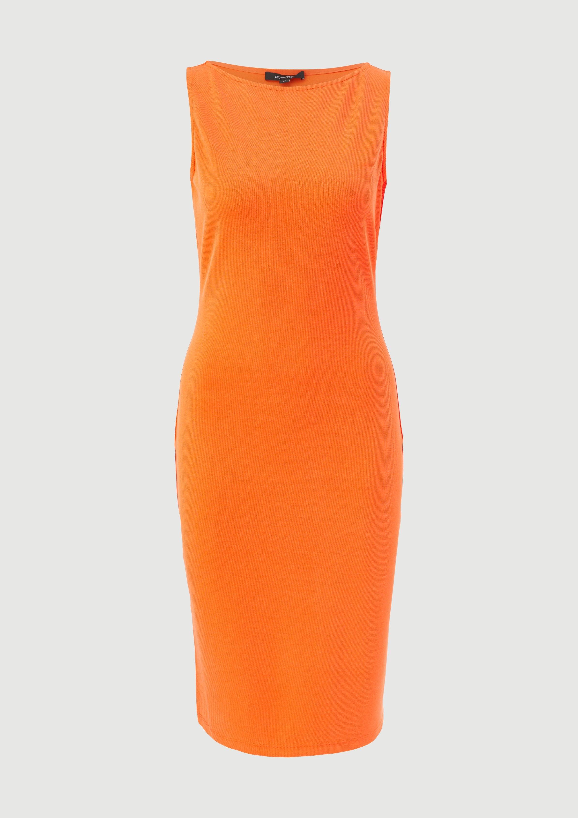 Kleid aus Modalmix - orange